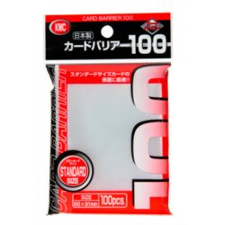 KMC Standard Sleeves - Card Barrier 100 (100 Sleeves)-KMC0174