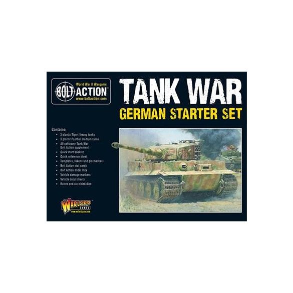 Bolt Action - Tank War: German Starter Set - EN-402012050