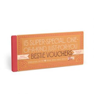 Knock Knock Fill in the Love Bestie Vouchers, Booklet of 15 Friend Coupons - EN-93563