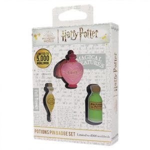 Harry Potter Set of 3 Potions Pin Badges-THG-HP51
