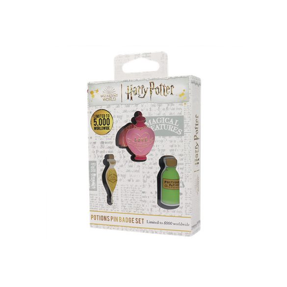 Harry Potter Set of 3 Potions Pin Badges-THG-HP51