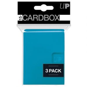 UP - PRO 15+ Card Box 3-pack: Light Blue-85542