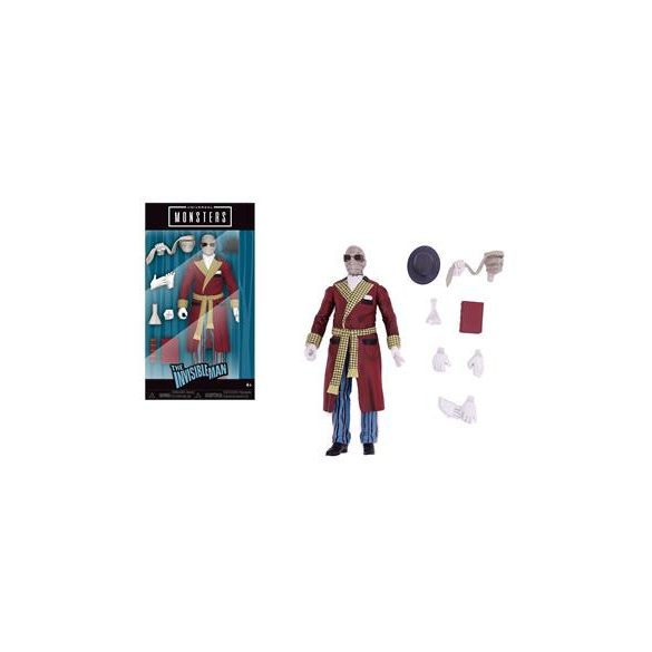 Monsters The Invisible Man 6" Figure-253251019