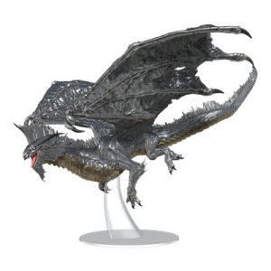 D&D Nolzur's Marvelous Miniatures: Adult Silver Dragon - EN-WZK90566