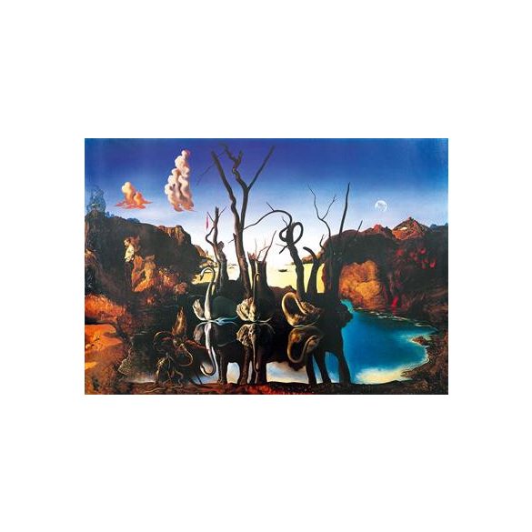 Ravensburger Puzzle Dali: Swans reflecting elephants 1000 pcs-17180