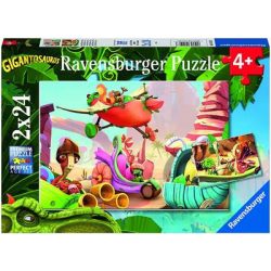 Ravensburger Puzzle Rocky, Bill, Mazu und Tiny 2 x 24 pcs-05126