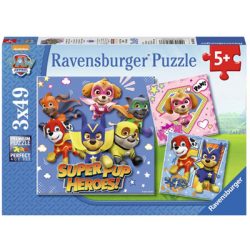 Ravensburger Puzzle PAW: Paw Patrol 3 x 49 pcs-08036