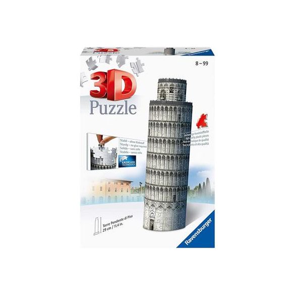 Ravensburger 3D Puzzle Schiefer Turm von Pisa-12557