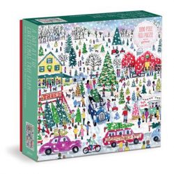 Michael Storrings Christmas Tree Farm Foil Puzzle - 1000pcs-75840
