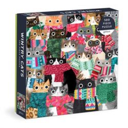 Wintry Cats Puzzle - 500pcs-73693