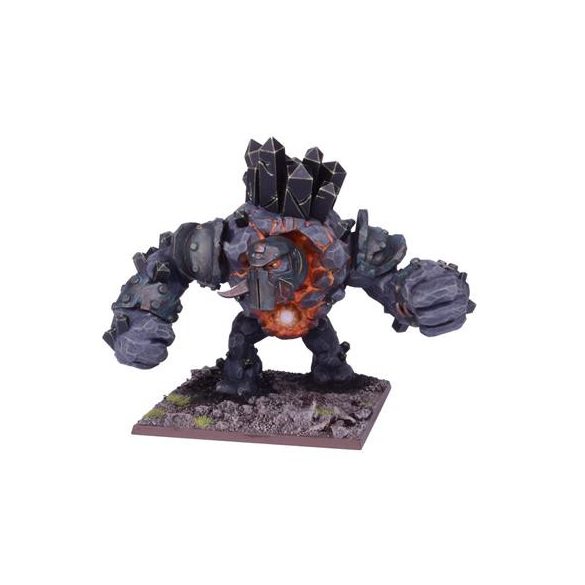 Kings of War - Abyssal Dwarf: Greater Obsidian Golem - EN-MGKWK101