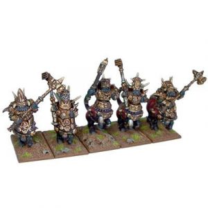 Kings of War - Abyssal Dwarf: Half Breed Cavalry - EN-MGKWK21-1