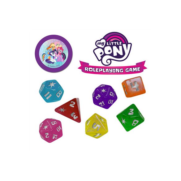 My Little Pony RPG Dice Set-RGS02446