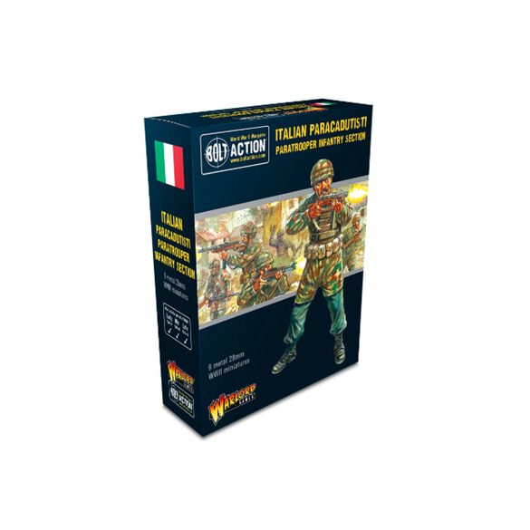 Bolt Action - Italian Paracadutisti paratrooper infantry section - EN-402215805