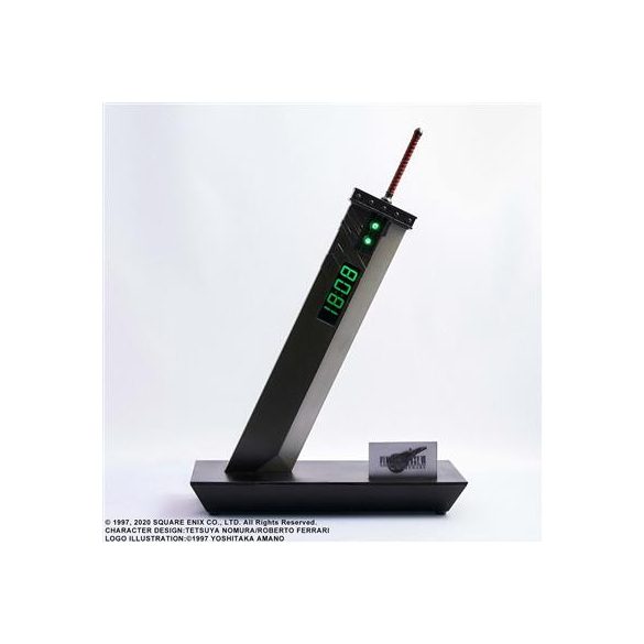 Final Fantasy VII Remake Digital Clock - Buster Sword-XFF07ZZ269