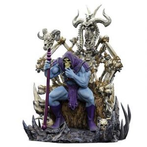 Skeletor on Throne Deluxe – Masters of the Universe – Art Scale 1/10-HEMAN63522-MC