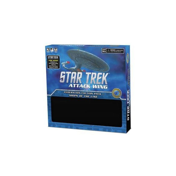 Star Trek: Attack Wing: Federation Faction Pack - Ships of the Line - EN-WZK89000