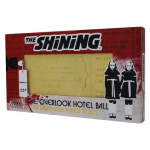 The Shining The Overlook Hotel Ball 24k Gold Plated Ticket-THG-SHIN103
