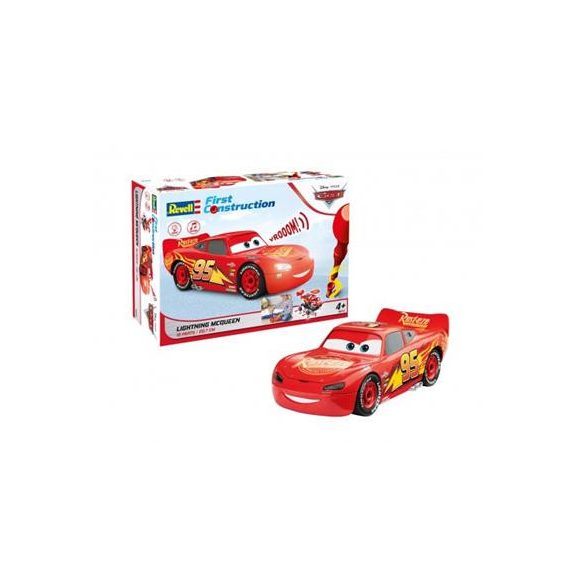 Revell: Lightning McQueen Disney Cars Auto mit Licht&Sound-00920