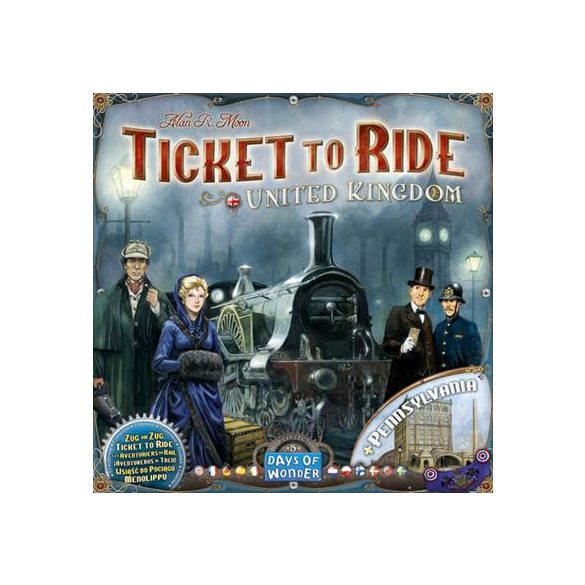 DoW - Ticket to Ride - Map Collection 5: United Kingdom & Pennsylvania-DOW720123