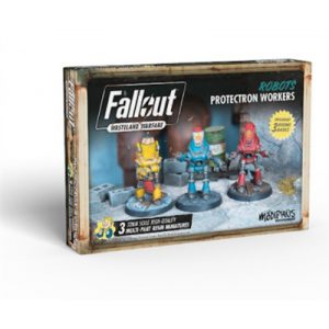 Fallout Wasteland Warfare - Robots: Protectron Workers - EN-MUH052222
