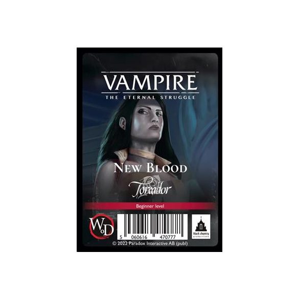 Vampire: The Eternal Struggle Fifth Edition - New Blood Toreador - EN-BCP036