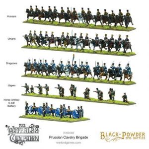 Black Powder Epic Battles - Waterloo: Prussian Cavalry Brigade-312001802