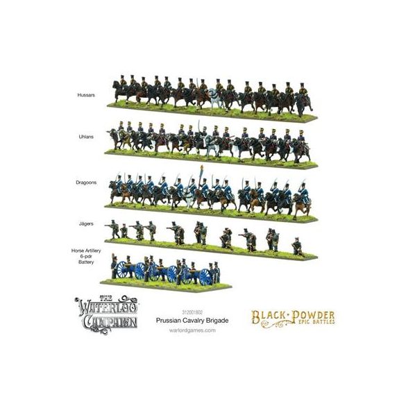 Black Powder Epic Battles - Waterloo: Prussian Cavalry Brigade-312001802