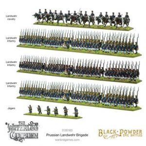 Black Powder Epic Battles - Waterloo: Prussian Landwehr Brigade-312001803