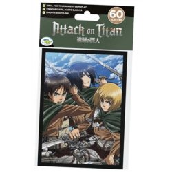 Attack on Titan Sleeves - BATTLE TRIO (60 Sleeves)-L420054