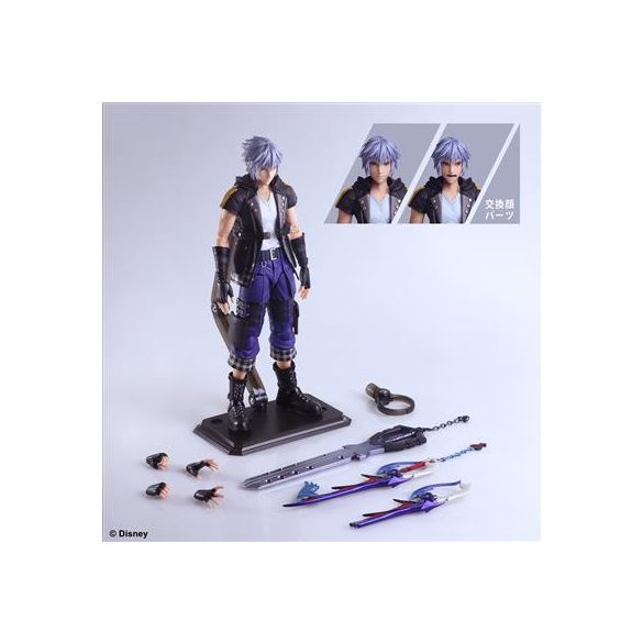 Kingdom Hearts III Play Arts Kai Action Figure - Riku Deluxe Ver.-XKHPKZZZ59