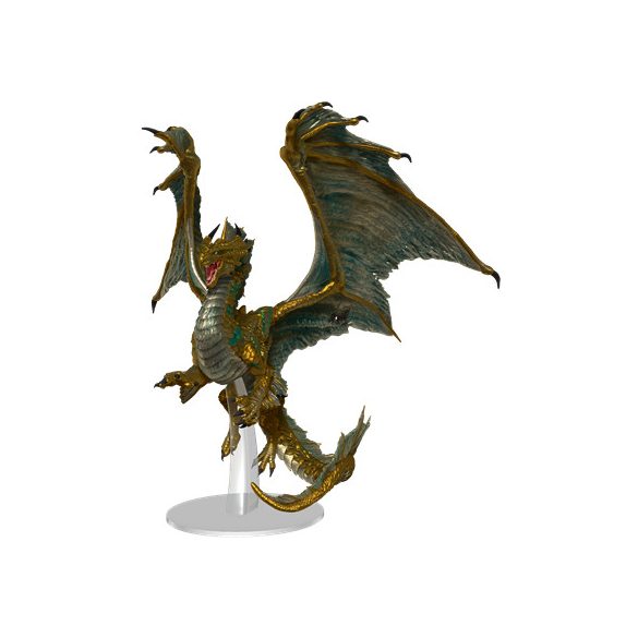 D&D Nolzur's Marvelous Miniatures: Adult Bronze Dragon-WZK90565