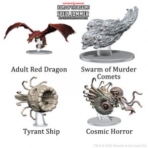 D&D Icons of the Realms: Ship Scale - Threats from the Cosmos-WZK96178