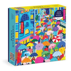 Umbrella Lane 1000 Piece Puzzle in Square Box-75321