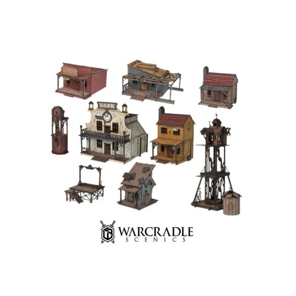 Warcradle Scenics: Red Oak Town Set 2 - EN-WSA540018