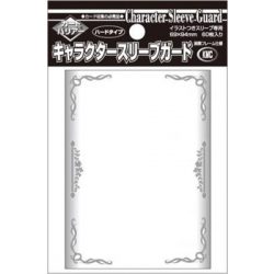 KMC Standard Sleeves - Character Guard Clear with Florals 60 oversized Sleeves-KMC1348