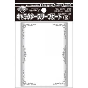 KMC Standard Sleeves - Character Guard Clear with Florals 60 oversized Sleeves-KMC1348