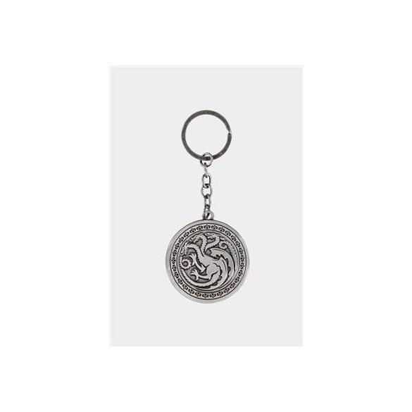 Game Of Thrones - House Of The Dragon - Metal Keychain-KE433450GOT