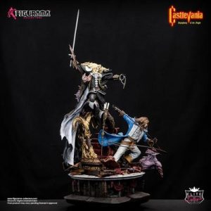 Castlevania Symphony of the Night - Alucard and Richter Elite Exclusive Statue-