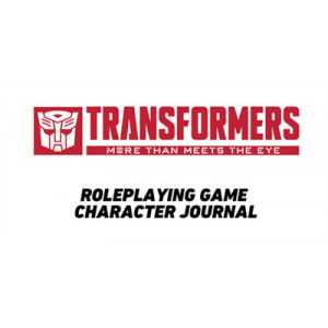 Transformers Roleplaying Game Character Journal - EN-RGS01101