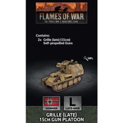 Flames Of War - Grille (late) (15cm) Gun Platoon (x2) - EN-GE152