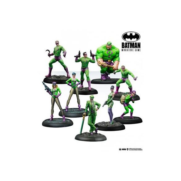 Batman Miniature Game: The Riddler: Quizmasters - EN-BATBOX003