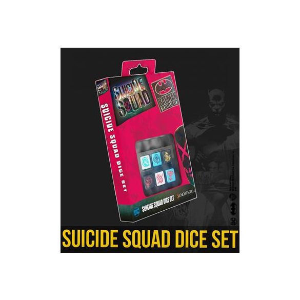 Batman Miniature Game: Suicide Squad Dice Set - EN-ACC0045