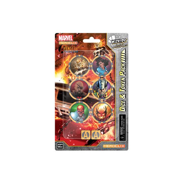 Marvel HeroClix: Avengers Forever Dice & Token Pack Ghost Rider - EN-WZK84860
