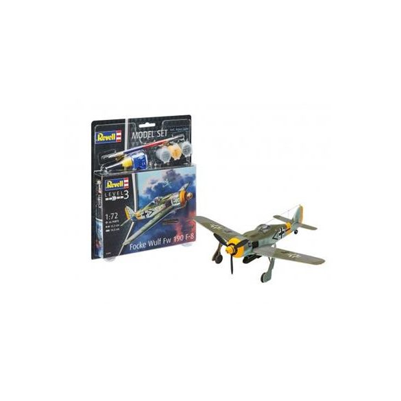 Revell: Model Set Focke Wulf Fw190 F-8-63898