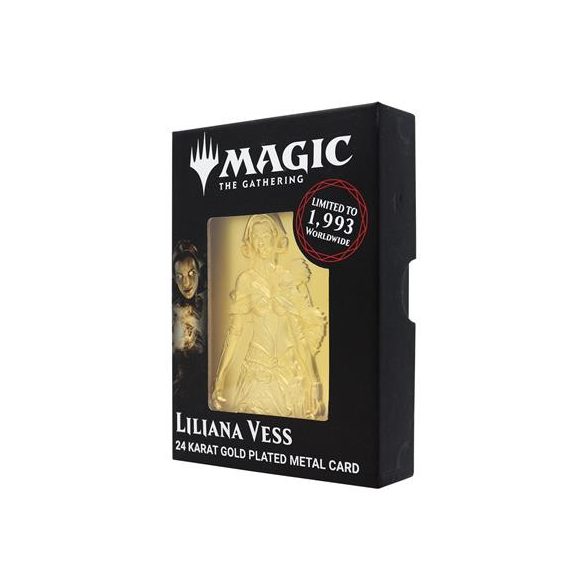 Magic the Gathering Precious Metal Collectibles 24K - Liliana-HAS-MAG15