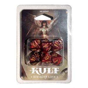 Kult: Divinity Lost - dice set (Inferno Edition)-MUH052420