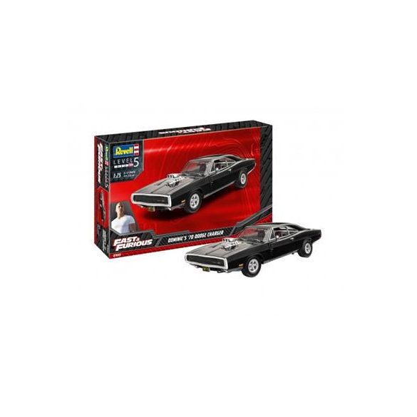 Revell: Model Set F&F Dominics 1970 Dodge Charger-67693