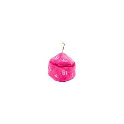 UP - D20 Plush Dice Bag - Hot Pink-16036