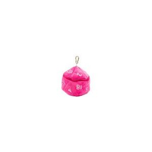 UP - D20 Plush Dice Bag - Hot Pink-16036
